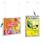 Cadre clic - clac led double face a. 4 suspendu