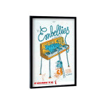 Cadre deco 70x100 cm couleur noir