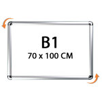 Cadro - clic mural 100 x 70 cm b1 coins chroms