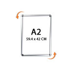 Cadro - clic mural a2 (59, 4 x 42 cm) coins chroms