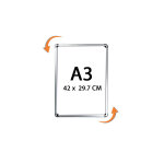 Cadro - clic mural a3 (42 x 29, 7 cm) coins chroms