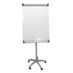 Chevalet paperboard magntique mobile pied toile