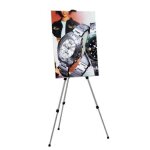 Chevalet support tableau tlescopique alu