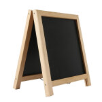 Chevalet de table / comptoir 2 faces ardoise pliant