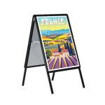 Chevalet trottoir cadroclic (b1) 100 x 70 cm noir