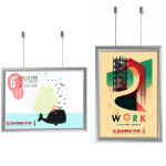 Clic - clac 2 faces a0 portrait / paysage + kit cbles / susp.