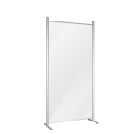 Cloison fixe plexiglass opaque h 201 x l 100 cm