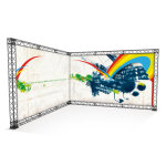 Composition expostand  l  400 x 400 cm