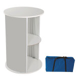Comptoir expo circulaire diametre 60cm + sac transport