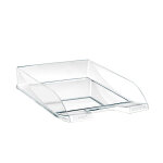 Corbeille  courrier transparent