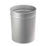 Corbeille papiers mtal h 36 cm x  30 cm