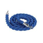 Cordon torsade de guidage 2 m bleu