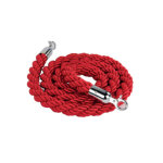 Cordon torsade de guidage 2 m rouge