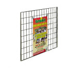 Demi - grille noire h 85 x l 120 cm