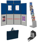Kit expo 1 stand 8 panx pliable + 1 pr�sent zig - zag budget