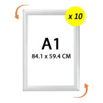 Lot de 10 cadres clic - clac eco mural format a1