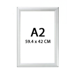 Lot de 10 cadres clic - clac eco mural format a2
