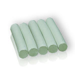 Lot de 10 craies blanches