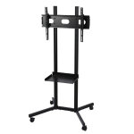 Meuble support ecran / tv - mobile noir mat