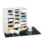 Meuble tri courrier 3 colonnes