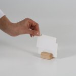 Mini support bois 40x22x40 fente 13x3mm seul