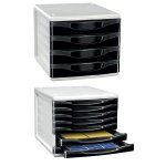 Module classement cub'class 4 tiroirs de 50 mm Module classement cub'class 4 tiroirs de 50 mm