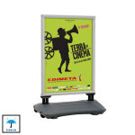 Panneau a1 (84 x 59. 4 cm) � ressorts base lestable gris