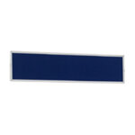 Panneau feutrine bleu double - faces 30 x 120 cm