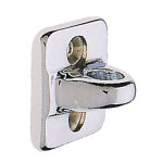 Plaque murale d�part cordon inox - chrom�e