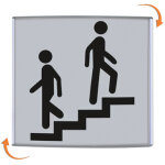 Plaque signal�tique alu - sign 100 x 100 mm