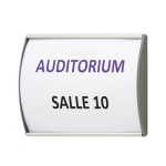 Plaque signal�tique alu - sign 150 x 210 mm
