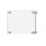 Plaque signal�tique cristal - sign 12, 5 x 15, 5 cm