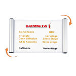 Plaque signalisation clic'sign 210 x 297 mm