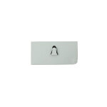 Plaque suspension 50 x 100 mm crochet magntique