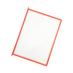 Pochette pivotante a4 infoflex rouge