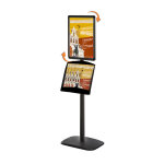 Porte - affiches cadro - clic� 1 porte - affiche a3 et 1 �tag�re m�tal noir