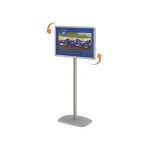 Porte - affiches / porte - messages cadro - clic a2 sur pied h 133 cm