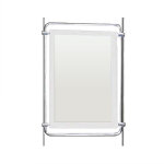 Porte - affiche cristal led 2 faces a3 portrait - vertical magn�t