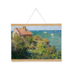 Porte - affiche magntique profils en bois naturel - 50 cm