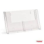 Porte brochure comptoir taymar 2xa5 portrait c / c