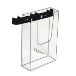 Porte - brochure vertical 1 / 3. a4 avec clip fixation Porte - brochure vertical 1 / 3. a4 avec clip fixation