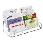 Porte - carte visite comptoir 8 x cases largeur