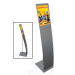 Porte visuel - affiche a4 arc alu de sol 115 cm