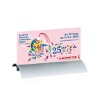 Porte - visuel alu - sign a. 5 paysage sur socle alu