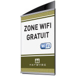 Porte visuel / chevalet black - line 262 x 192 mm portrait h