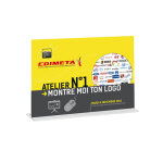 Porte - visuel comptoir horizontal a3 paysage 300 x 420 mm