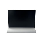 Porte visuel / menu ardoise a5 paysage socle alu double - face