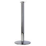 Poteau guidage budget chrome pour corde