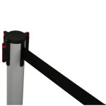 Poteau guidage gris + sangle 290 cm noir budget