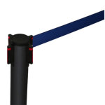 Poteau guidage noir + sangle 290 cm bleu budget